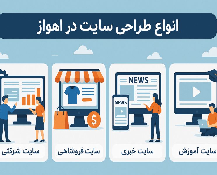 مراحل طراحی سایت در اهواز