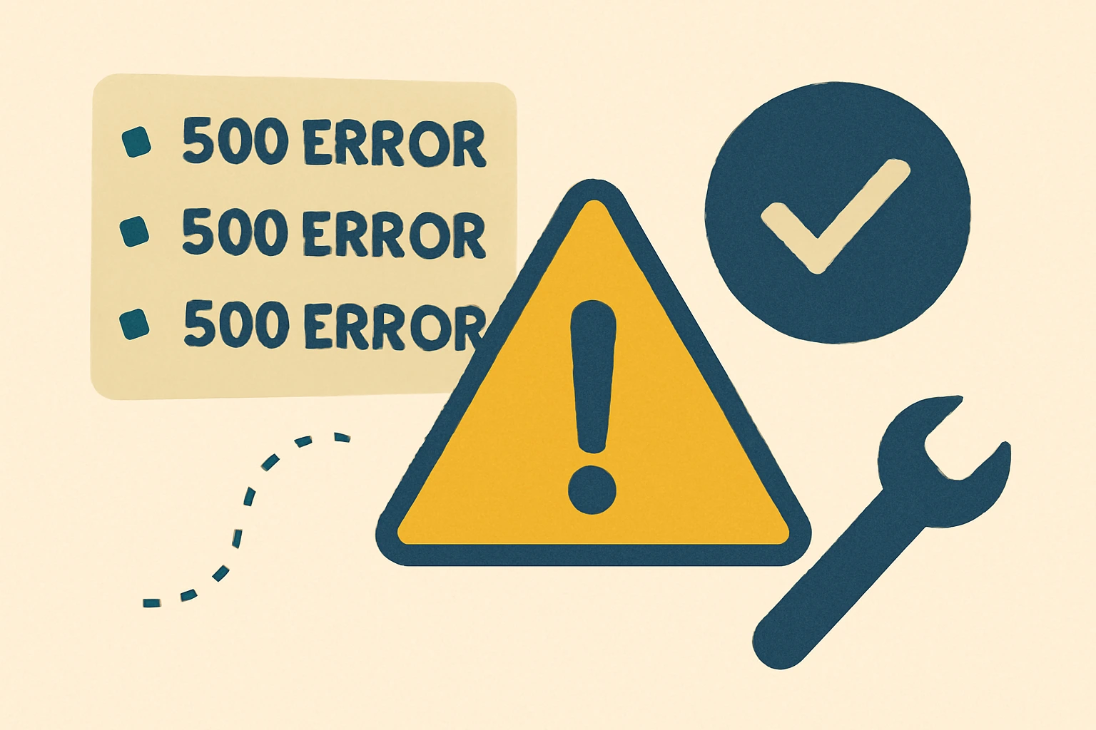 انواع نمایش خطای 500 و رفع انواع ارور 500