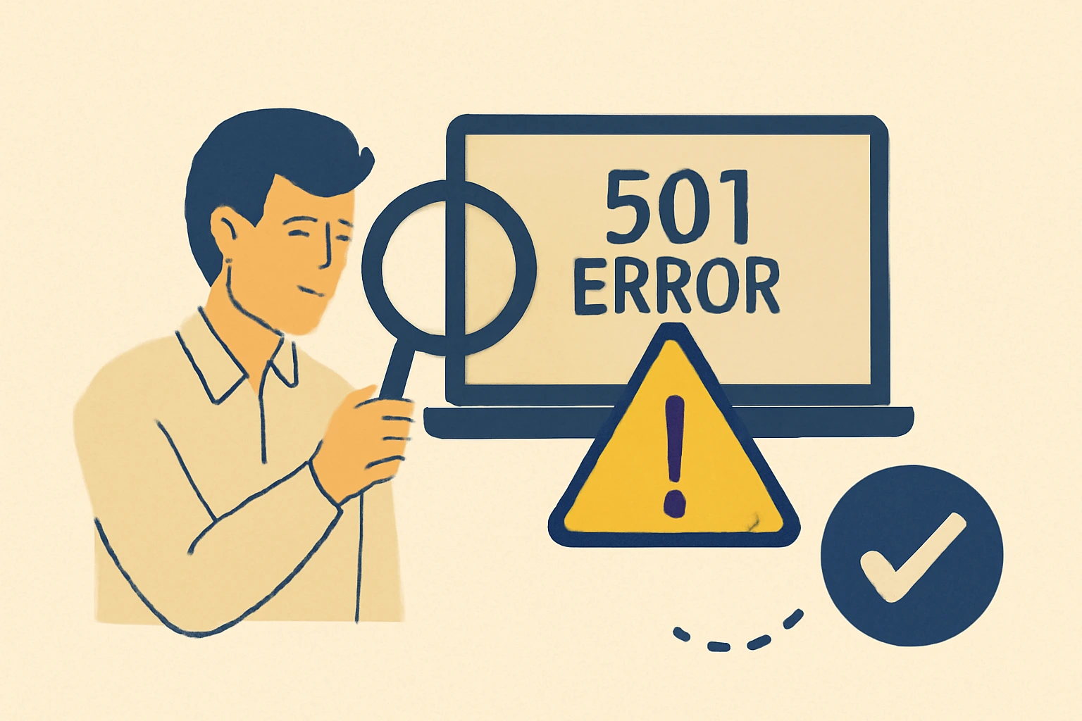 بررسی و رفع خطای 501