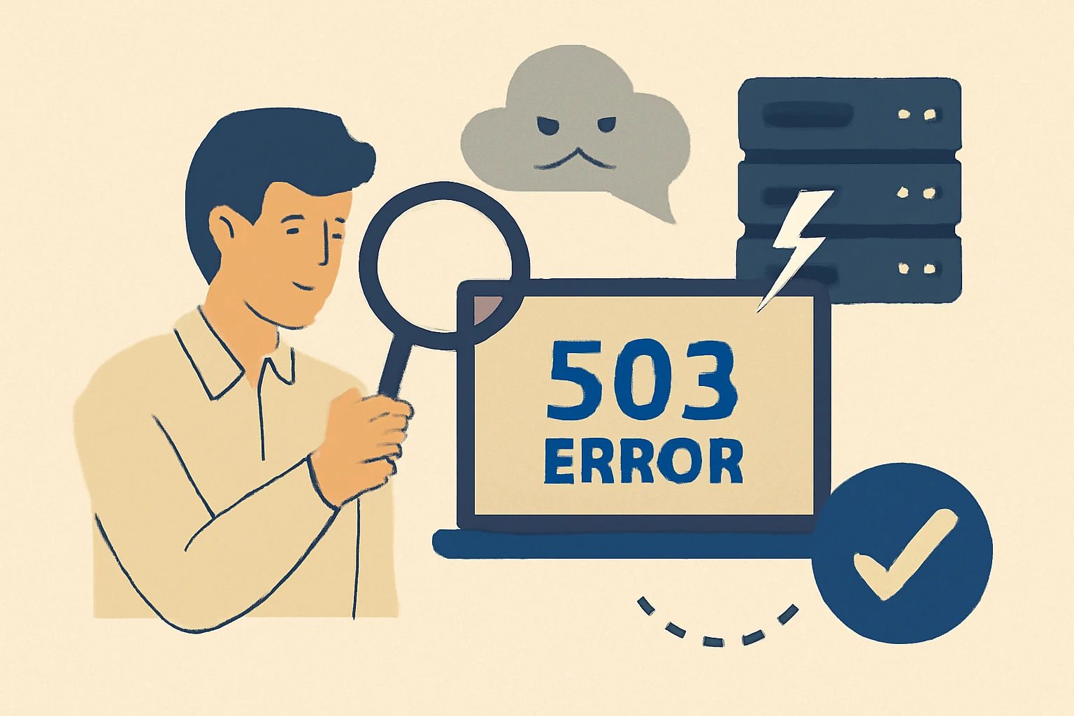 بررسی و رفع خطای 503