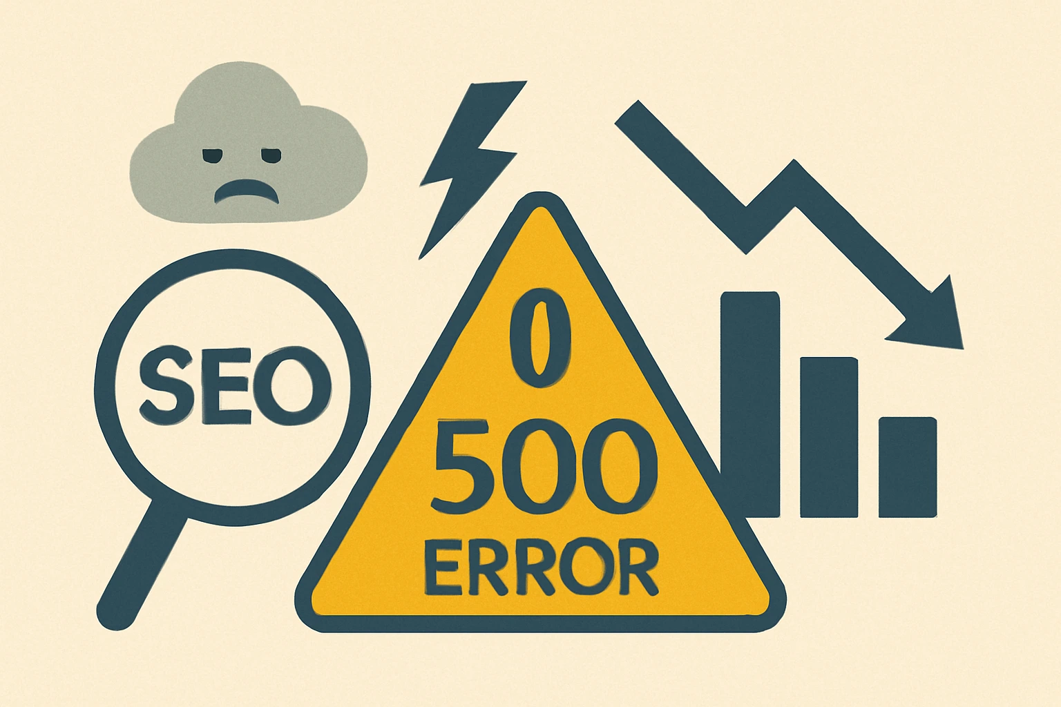 تاثیرات ارور 500 در سئو سایت