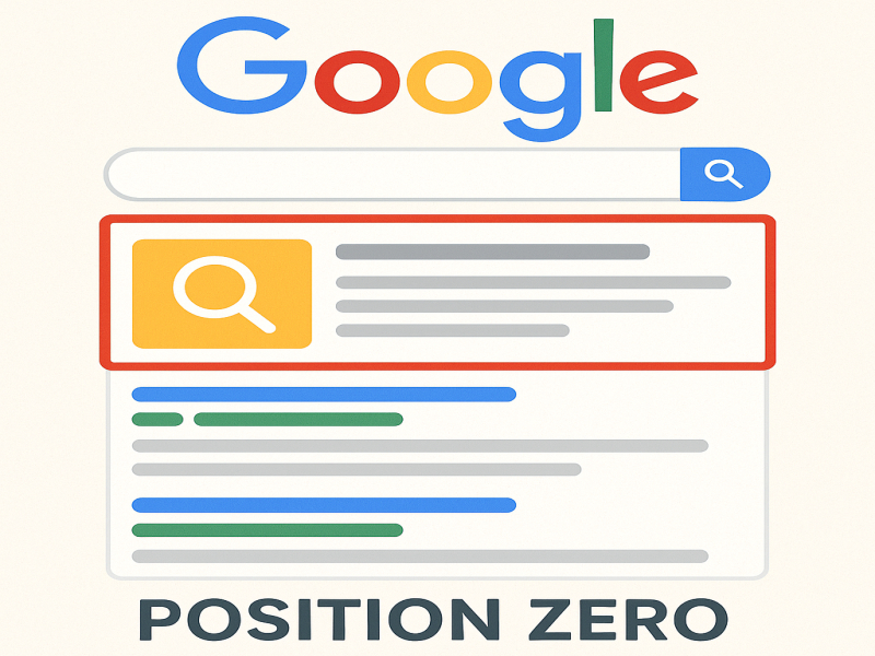 جایگاه صفر گوگل یا Position Zero چیست؟