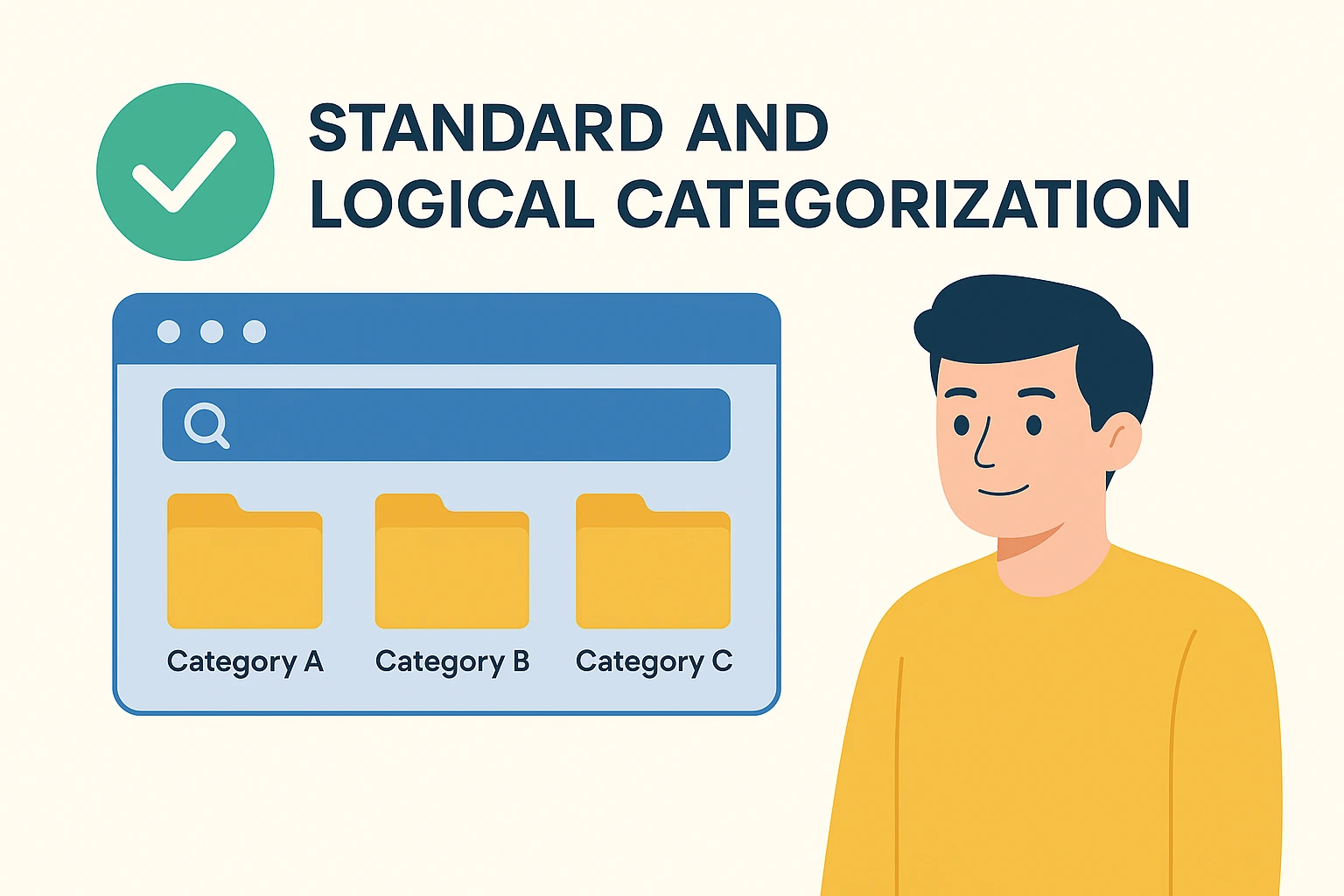 دسته بندی استاندارد و منطقی