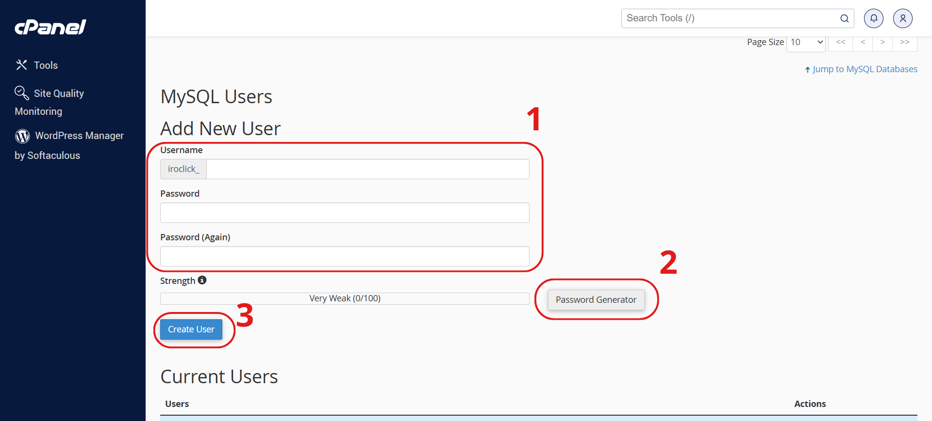 مرحله سوم اضافه کردن یک کاربر جدید در پایگاه داده
