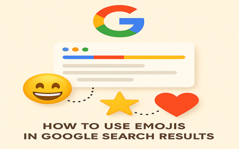 راه های استفاده از شکلک ها در نتایج جستجوی گوگل