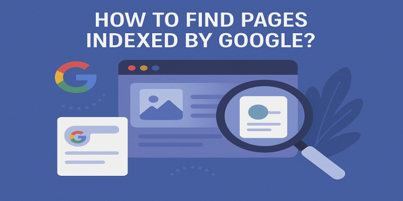 چطور صفحاتی را که در گوگل ایندکس شده اند را پیدا کنیم ؟ 