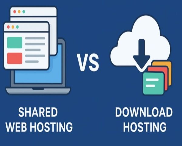 تفاوت هاست اشتراکی و هاست دانلود چیست؛ بهترین انتخاب برای شما کدام است؟