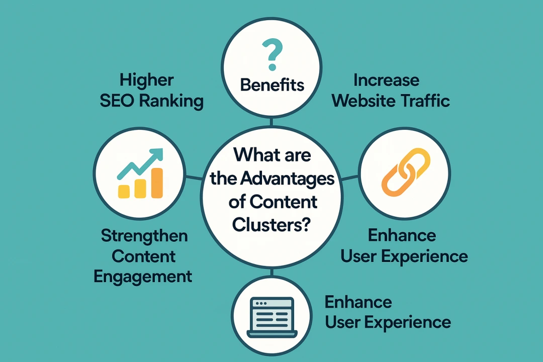 تولید محتوای خوشه ای یا کانتنت کلاستر چه مزایایی دارد ؟