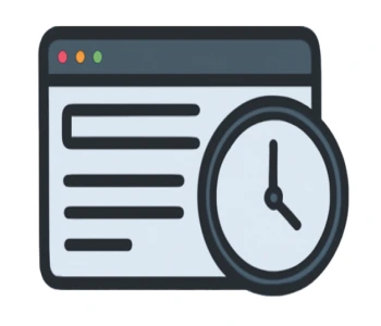 پنجره تعامل کاربران ؛ زمان در صفحه