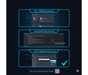 اضافه کردن کاربر ادمین جدید به وردپرس به وسیله MySQL